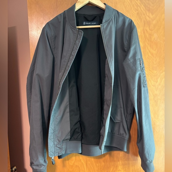 Everlane Charcoal Bomber Jacket - Picture 8 of 10